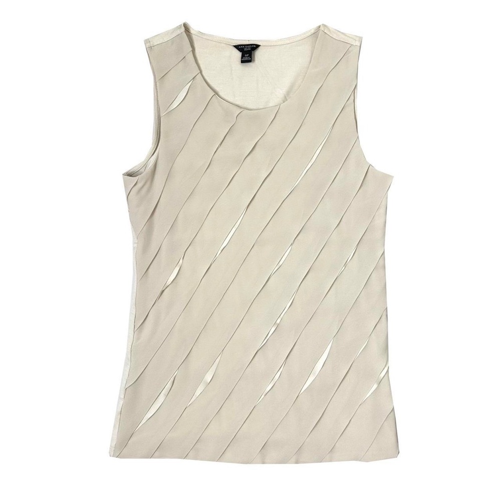 Vintage Y2K Cream Ann Taylor Tank